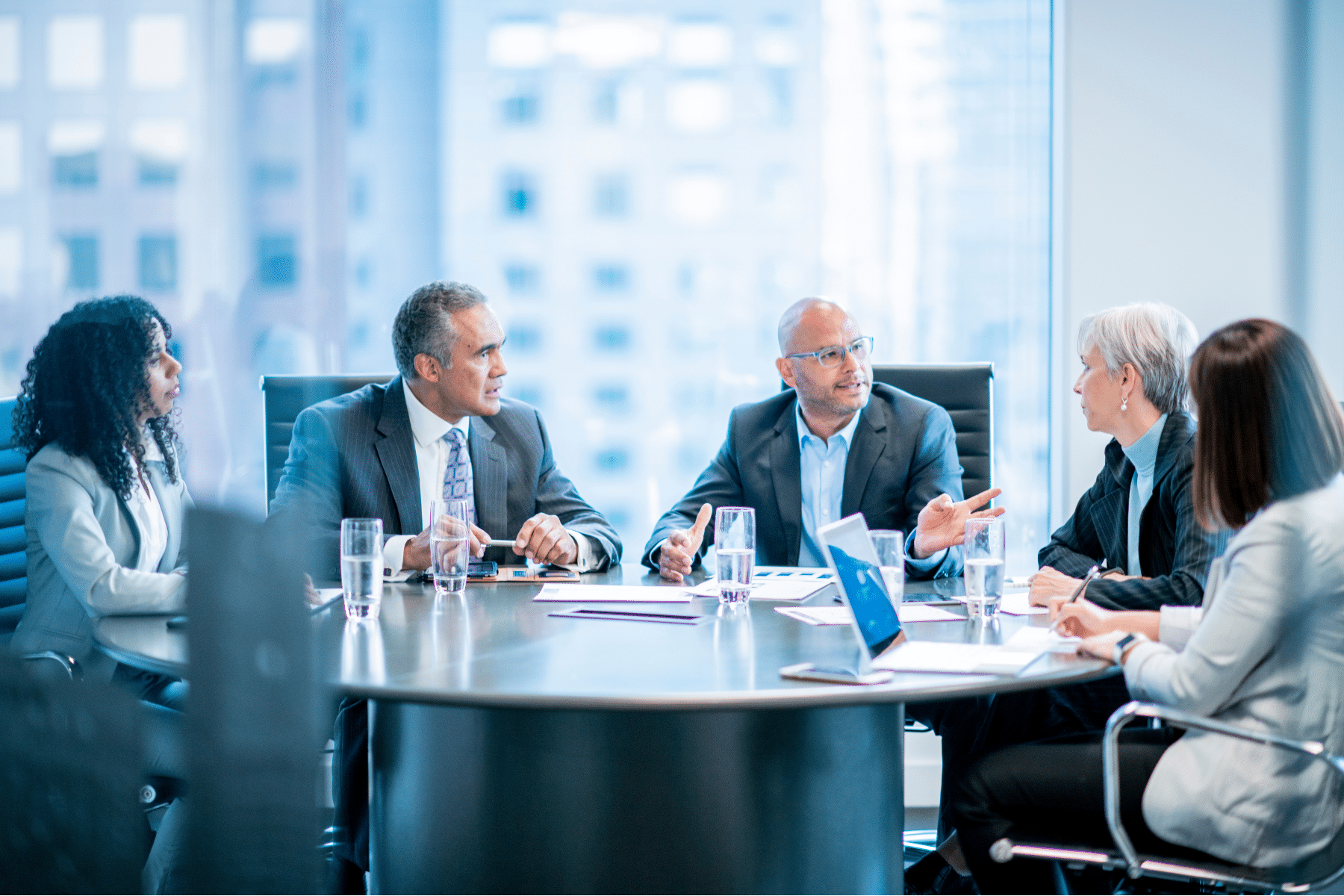 High-wealth clients or individuals, focusing on financial management, investment strategies, and wealth advisory services