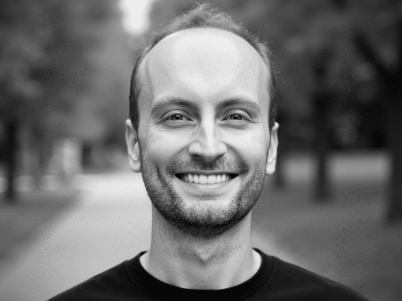 Black and White photo of Jean Sebastien Villa